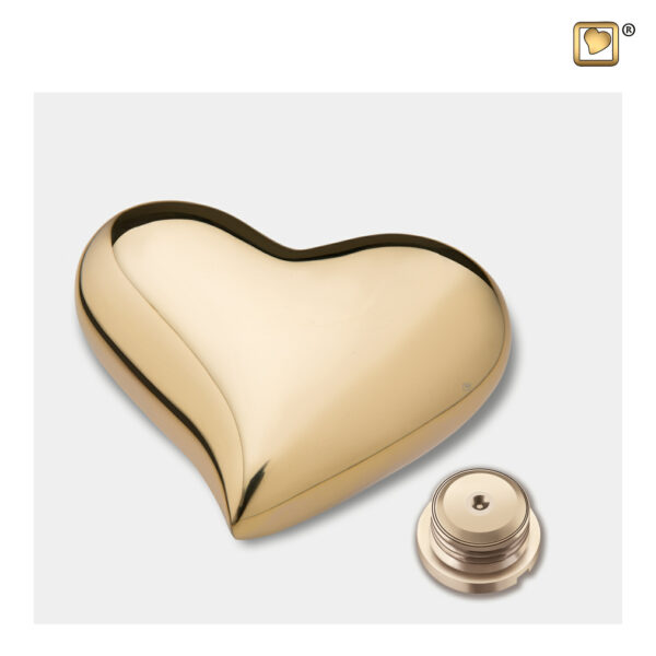 Heart Keepsake - Polished Gold - Afbeelding 2