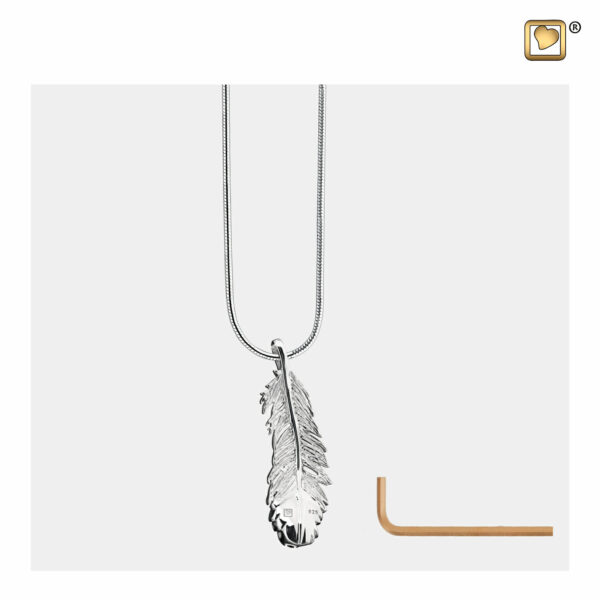 PD1220 - Feather - Pendant - Afbeelding 3