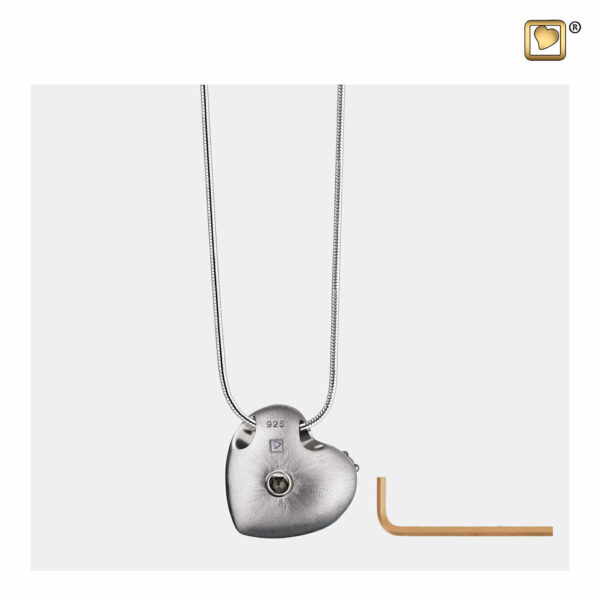 PD1530 - Leaning Heart - Pendant - Afbeelding 3